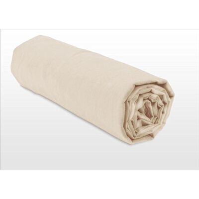 HOME LINGE PASSION Prześcieradło Beżowy Kość słoniowa 90 x 190 +25 cm 100% Bawełna 57 wątków (Label Oeko-Tex) HOME LINGE PASSION Prześcieradło Beżowy Kość słoniowa 90 x 190 +25 cm 100% Bawełna 57 wątków (Label Oeko-Tex)
