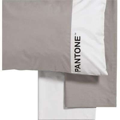 osama home PANTONE™ komplet pościeli na łóżko pojedyncze, komplet pościeli bawełnianej 150 x 280 cm + prześcieradło z gumką na pojedyncze łóżko pod materacem 90 x 200 cm, z gumkami do materaca o wysokości do osama home PANTONE™ komplet pościeli na łóżko pojedyncze, komplet pościeli bawełnianej 150 x 280 cm + prześcieradło z gumką na pojedyncze łóżko pod materacem 90 x 200 cm, z gumkami do materaca o wysokości do