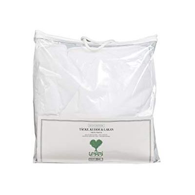 Umami Komplet pościeli Eco/kołyska, biały Umami Komplet pościeli Eco/kołyska, biały