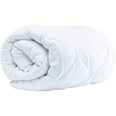 Komfortec Koc zimowy 135 x 200 cm, 440 g/m², ciepła kołdra na zimę, antyalergiczna, biała Komfortec Koc zimowy 135 x 200 cm, 440 g/m², ciepła kołdra na zimę, antyalergiczna, biała