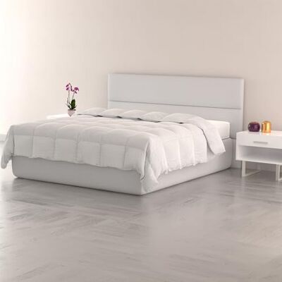 Italian Bed Linen Biały zimowy kołdrę, 100% bawełna, na zimę, łóżko podwójne 240 x 200 cm Italian Bed Linen Biały zimowy kołdrę, 100% bawełna, na zimę, łóżko podwójne 240 x 200 cm