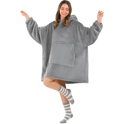 WH-Blanket GY 85 Good Nite Koce przenośne damskie, szary, 80x85cm WH-Blanket GY 85 Good Nite Koce przenośne damskie, szary, 80x85cm