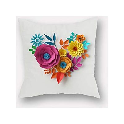Lulu Home Lulu poszewka na poduszkę do domu, wielokolorowa, 45 x 45 cm Lulu Home Lulu poszewka na poduszkę do domu, wielokolorowa, 45 x 45 cm