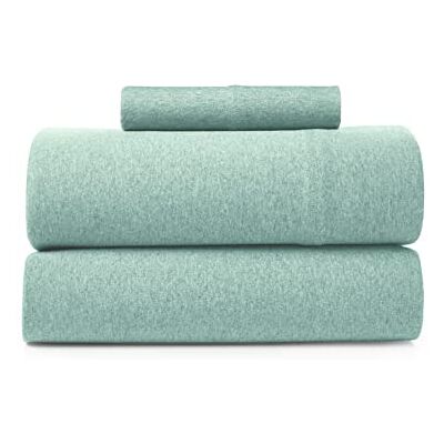 BED INC Road Trip America Jersey prześcieradło z dżerseju – bawełna (4 sztuki) koszulka z głębokimi kieszeniami, miękka dzianina, rozciągliwy dżersej, zestaw podwójnych prześcieradeł 1 płaskie 1 BED INC Road Trip America Jersey prześcieradło z dżerseju – bawełna (4 sztuki) koszulka z głębokimi kieszeniami, miękka dzianina, rozciągliwy dżersej, zestaw podwójnych prześcieradeł 1 płaskie 1