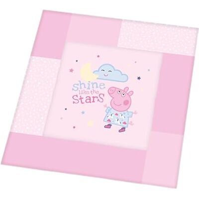 Herding Peppa Pig koc do raczkowania, poliester, wielokolorowy, 115 x 115 cm Herding Peppa Pig koc do raczkowania, poliester, wielokolorowy, 115 x 115 cm