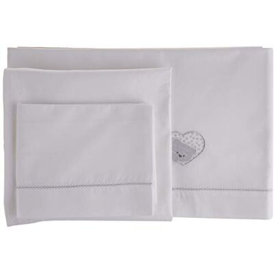 Foppapedretti Lovely Biały Zestaw Pościeli dla Niemowląt - Bedding Set Foppapedretti Lovely Biały Zestaw Pościeli dla Niemowląt - Bedding Set