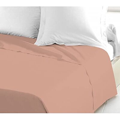 HOME LINGE PASSION 1 sztuka płaskie prześcieradło 100% bawełna gęstość splotu 57 180 x 290 cm pudrowy róż HOME LINGE PASSION 1 sztuka płaskie prześcieradło 100% bawełna gęstość splotu 57 180 x 290 cm pudrowy róż