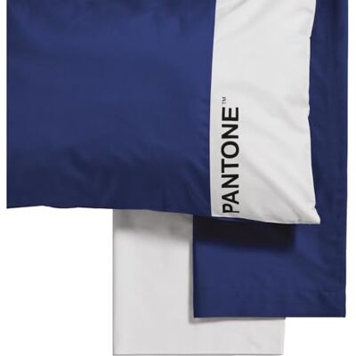 osama home PANTONE™ komplet pościeli bawełnianej na łóżko dwuosobowe 240 x 280 cm + prześcieradło z gumką z podwójnym łóżkiem, ochraniacz na materac 180 x 200 cm, z gumkami do materaca o wymiarach do 30 cm i osama home PANTONE™ komplet pościeli bawełnianej na łóżko dwuosobowe 240 x 280 cm + prześcieradło z gumką z podwójnym łóżkiem, ochraniacz na materac 180 x 200 cm, z gumkami do materaca o wymiarach do 30 cm i