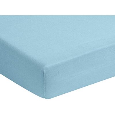 Träumeland TT04141 prześcieradło z gumką Tencel błękitne oceaniczne 40 x 90 cm, wielokolorowe Träumeland TT04141 prześcieradło z gumką Tencel błękitne oceaniczne 40 x 90 cm, wielokolorowe