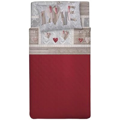 PENSIERI DELICATI Komplet pościeli jednoosobowej 100% bawełna, prześcieradło na łóżko jednoosobowe 90 x 200 cm, z prześcieradłem wierzchnim i 1 poszewką na poduszkę, wyprodukowano we Włoszech, PENSIERI DELICATI Komplet pościeli jednoosobowej 100% bawełna, prześcieradło na łóżko jednoosobowe 90 x 200 cm, z prześcieradłem wierzchnim i 1 poszewką na poduszkę, wyprodukowano we Włoszech,