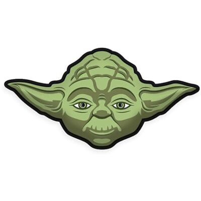 Herding Star Wars poduszka Yoda, ok. 45 x 23 cm, 100% poliester Herding Star Wars poduszka Yoda, ok. 45 x 23 cm, 100% poliester
