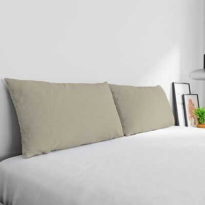 Italian Bed Linen Para poszewek na poduszkę ELEGANT Made in Italy, Tortora, 52x82cm Italian Bed Linen Para poszewek na poduszkę ELEGANT Made in Italy, Tortora, 52x82cm