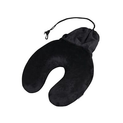 155599 Samsonite TA Revolution Poduszka Podróżna z Pianki Memory z Etui – Ergonomiczna Poduszka na Szyję do Samolotu, Auta & Pociągu, Czarny 155599 Samsonite TA Revolution Poduszka Podróżna z Pianki Memory z Etui – Ergonomiczna Poduszka na Szyję do Samolotu, Auta & Pociągu, Czarny