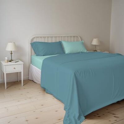 Italian Bed Linen Komplet pościeli na łóżko dwuosobowe w kolorze naturalnym, 100% bawełna, wyprodukowano we Włoszech, prześcieradło wierzchnie z gumką, prześcieradło wierzchnie 240 x 300 cm i poszewki na poduszki z Italian Bed Linen Komplet pościeli na łóżko dwuosobowe w kolorze naturalnym, 100% bawełna, wyprodukowano we Włoszech, prześcieradło wierzchnie z gumką, prześcieradło wierzchnie 240 x 300 cm i poszewki na poduszki z