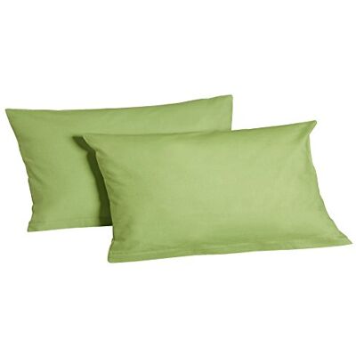 optidream 2-częściowy zestaw pościeli renforcé, poszewka na poduszkę, 100% bawełna (40 cm x 80 cm, zielona) optidream 2-częściowy zestaw pościeli renforcé, poszewka na poduszkę, 100% bawełna (40 cm x 80 cm, zielona)