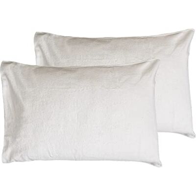 Sensei La Maison du Coton Ochraniacz na poduszki z bawełny, 160 g/m², 2 sztuki, biały, 50 x 70 Sensei La Maison du Coton Ochraniacz na poduszki z bawełny, 160 g/m², 2 sztuki, biały, 50 x 70