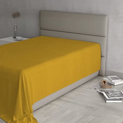 Italian Bed Linen Prześcieradło wierzchnie, MAX COLOR, 100% bawełna, jednolity kolor, musztarda, półkwadratowe 180 x 300 cm Italian Bed Linen Prześcieradło wierzchnie, MAX COLOR, 100% bawełna, jednolity kolor, musztarda, półkwadratowe 180 x 300 cm