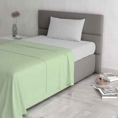 Italian Bed Linen TRENDY CHIC Pełne łóżko 100% bawełna wykonana we Włoszech, plac i pół, pistacjowy Italian Bed Linen TRENDY CHIC Pełne łóżko 100% bawełna wykonana we Włoszech, plac i pół, pistacjowy