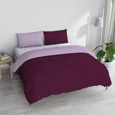 Italian Bed Linen MB HOME ITALY Zestaw pościeli MB Home Supreme, liliowy/śliwkowy, do łóżka podwójnego Italian Bed Linen MB HOME ITALY Zestaw pościeli MB Home Supreme, liliowy/śliwkowy, do łóżka podwójnego