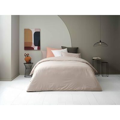 Toison d'Or Płaskie prześcieradło z fretką Cap, rozmiar 240cm x 290cm, mokka Toison d'Or Płaskie prześcieradło z fretką Cap, rozmiar 240cm x 290cm, mokka