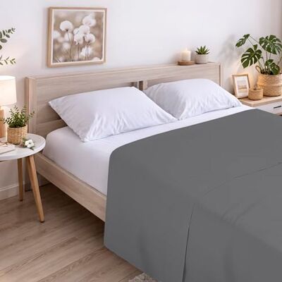 ECOMMERC3 Prześcieradło 90 100% Bawełna Miękkie, Oddychające, Wyjątkowo miękkie Prześcieradło Blat Kolor Antracyt ECOMMERC3 Prześcieradło 90 100% Bawełna Miękkie, Oddychające, Wyjątkowo miękkie Prześcieradło Blat Kolor Antracyt