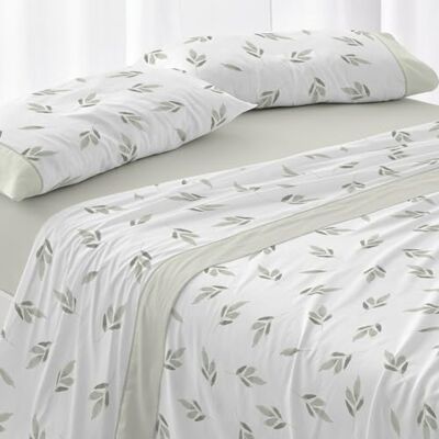 Blanco Burrito White Zestaw pościeli Łóżko 105cm (+Dostępne pomiary) Poliester 50% Bawełna 50% Design 532 Kolor zielony (105x190/200cm) Blanco Burrito White Zestaw pościeli Łóżko 105cm (+Dostępne pomiary) Poliester 50% Bawełna 50% Design 532 Kolor zielony (105x190/200cm)