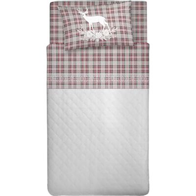 PENSIERI DELICATI Komplet pościeli jednoosobowej/flanelowy, 100% ciepła i miękka bawełna, komplet pościeli 1 łóżko queen size 90 x 200 cm, z prześcieradłem wierzchnim i 1 poszewką na poduszkę, PENSIERI DELICATI Komplet pościeli jednoosobowej/flanelowy, 100% ciepła i miękka bawełna, komplet pościeli 1 łóżko queen size 90 x 200 cm, z prześcieradłem wierzchnim i 1 poszewką na poduszkę,