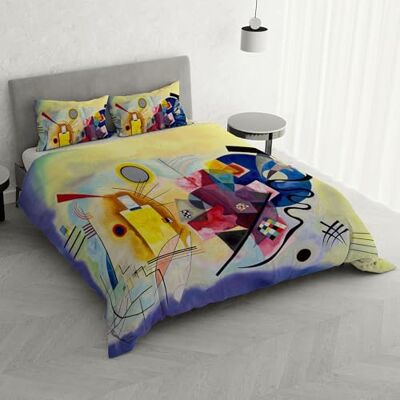 Italian Bed Linen AR105 komplet pościeli z pełnym nadrukiem cyfrowym AR105, podwójny Italian Bed Linen AR105 komplet pościeli z pełnym nadrukiem cyfrowym AR105, podwójny