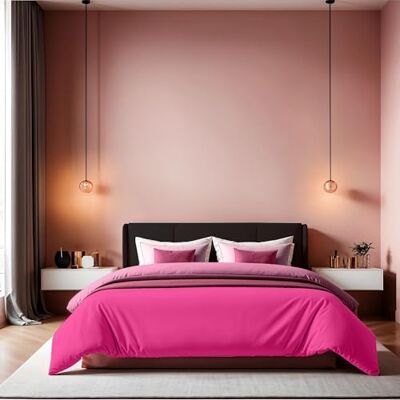 Nuit Des Rêves Luksusowa kołdra XXL (155 x 220 cm), Dusty Rose, 100% Cotton Ranforce, 155 wątków, zapięcie na guziki, można prać w pralce w temperaturze 30°C, miękka i elegancka Nuit Des Rêves Luksusowa kołdra XXL (155 x 220 cm), Dusty Rose, 100% Cotton Ranforce, 155 wątków, zapięcie na guziki, można prać w pralce w temperaturze 30°C, miękka i elegancka