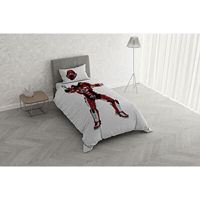 MB HOME ITALY Parure Kołdra Druk Cyfrowy KIDS, Robot, Pojedynczy MB HOME ITALY Parure Kołdra Druk Cyfrowy KIDS, Robot, Pojedynczy