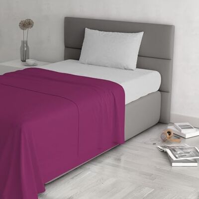 Italian Bed Linen TRENDY CHIC Pełne łóżko 100% Bawełna wyprodukowana we Włoszech, Pojedynczy, Fuksja Italian Bed Linen TRENDY CHIC Pełne łóżko 100% Bawełna wyprodukowana we Włoszech, Pojedynczy, Fuksja
