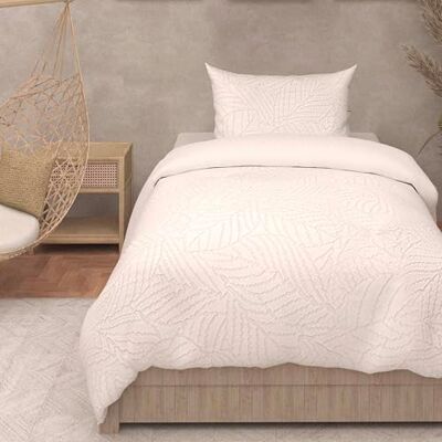 Soleil d'ocre Intemporel Ponadczasowy Komplet Pościeli 3D z Mikrofibry 140 x 200 cm Maya w Kolorze Białym Soleil d'ocre Intemporel Ponadczasowy Komplet Pościeli 3D z Mikrofibry 140 x 200 cm Maya w Kolorze Białym