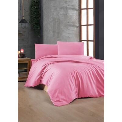 Nuit Des Rêves Premium Ranforce Double Quilt Cover Set (DE), 100% bawełna, różowy, 200 x 200 cm kołdra i 2 x 80 x 80 cm, miękka, oddychająca, idealna do przytulnych sypialni Nuit Des Rêves Premium Ranforce Double Quilt Cover Set (DE), 100% bawełna, różowy, 200 x 200 cm kołdra i 2 x 80 x 80 cm, miękka, oddychająca, idealna do przytulnych sypialni