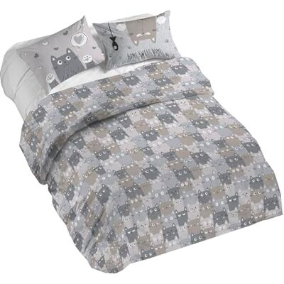 PENSIERI DELICATI Komplet pościeli 100% bawełna, komplet pościeli dwuosobowej 250 x 200 cm i 2 poszewki na poduszki 52 x 82 cm, wyprodukowano we Włoszech, poszwa na kołdrę można prać w pralce w PENSIERI DELICATI Komplet pościeli 100% bawełna, komplet pościeli dwuosobowej 250 x 200 cm i 2 poszewki na poduszki 52 x 82 cm, wyprodukowano we Włoszech, poszwa na kołdrę można prać w pralce w