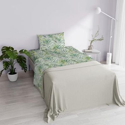 Italian Bed Linen DAFNE komplet pościeli z nadrukiem, mikrofibra, Honolulu, pojedynczy Italian Bed Linen DAFNE komplet pościeli z nadrukiem, mikrofibra, Honolulu, pojedynczy