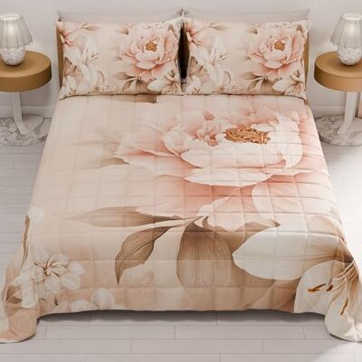 PETTI Artigiani Italiani Letnia podwójna narzuta 260 x 270 cm 100 g/m², dwustronna kołdra wiosenna, lekka kołdra, kwiatowy 26, 100% wyprodukowano we Włoszech PETTI Artigiani Italiani Letnia podwójna narzuta 260 x 270 cm 100 g/m², dwustronna kołdra wiosenna, lekka kołdra, kwiatowy 26, 100% wyprodukowano we Włoszech