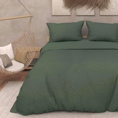 Soleil d'ocre Intemporel Ponadczasowy Komplet Pościeli 3D z Mikrofibry 260 x 240 cm Maya w Kolorze Khaki Soleil d'ocre Intemporel Ponadczasowy Komplet Pościeli 3D z Mikrofibry 260 x 240 cm Maya w Kolorze Khaki