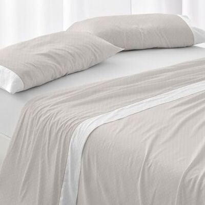 Blanco Zestaw pościeli, łóżko 90 cm (+ dostępne rozmiary) Poliester 50% Bawełna 50% Łatwe prasowanie Projekt 238 Jasny beżowy Blanco Zestaw pościeli, łóżko 90 cm (+ dostępne rozmiary) Poliester 50% Bawełna 50% Łatwe prasowanie Projekt 238 Jasny beżowy