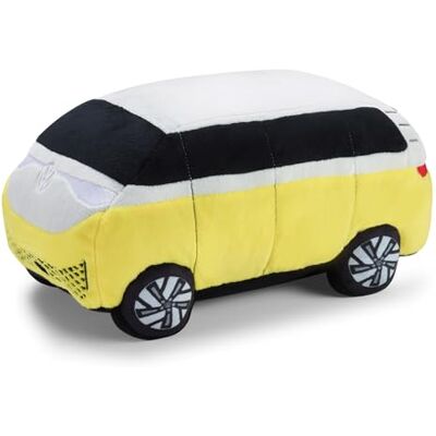 Volkswagen 1T3087511 ID.Buzz pluszowa poduszka pluszowa poduszka pod kark Bulli, żółty/szary Volkswagen 1T3087511 ID.Buzz pluszowa poduszka pluszowa poduszka pod kark Bulli, żółty/szary