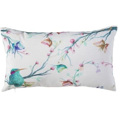 BigBuy Home Poduszka dla ptaków 50 x 30 cm, Biały, cuadrado, Casual BigBuy Home Poduszka dla ptaków 50 x 30 cm, Biały, cuadrado, Casual