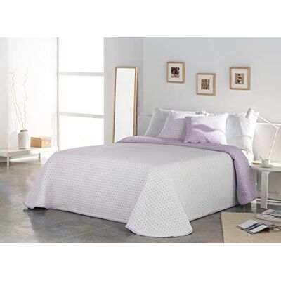 VIALMAN Colcha Bouti Ligera Sofia 26 narzuta na łóżko, bawełna, różowy, Cama 150: 250 x 270 cm VIALMAN Colcha Bouti Ligera Sofia 26 narzuta na łóżko, bawełna, różowy, Cama 150: 250 x 270 cm