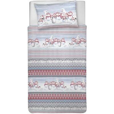 PENSIERI DELICATI Komplet pościeli pojedynczej pościeli, 100% bawełna, komplet pościeli 155 x 200 cm i 1 poszewka na poduszkę 52 x 82 cm, wyprodukowano we Włoszech, poszwa na kołdrę można prać w PENSIERI DELICATI Komplet pościeli pojedynczej pościeli, 100% bawełna, komplet pościeli 155 x 200 cm i 1 poszewka na poduszkę 52 x 82 cm, wyprodukowano we Włoszech, poszwa na kołdrę można prać w