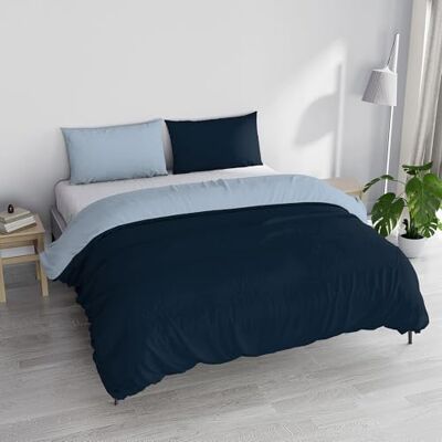 Italian Bed Linen Poszwa na kołdrę Natural Color Doubleface, burgund/kremowy, pojedyncza Italian Bed Linen Poszwa na kołdrę Natural Color Doubleface, burgund/kremowy, pojedyncza