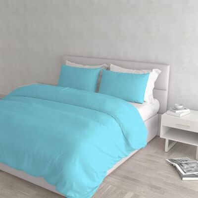 Italian Bed Linen PARURE ELEGANT POKŁADKI, Niebieski, Podwójny Italian Bed Linen PARURE ELEGANT POKŁADKI, Niebieski, Podwójny
