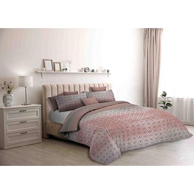 Italian Bed Linen Pokrowiec na kołdrę Athena, Dakar Rosa, 1 Miejsce Italian Bed Linen Pokrowiec na kołdrę Athena, Dakar Rosa, 1 Miejsce