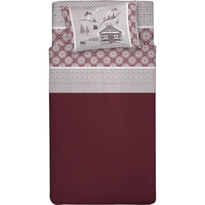 PENSIERI DELICATI Komplet pościeli jednoosobowej, flanela, 100% ciepła i miękka bawełna, komplet pościeli 1 łóżko queen size 90 x 200 cm, z prześcieradłem spodnim, na górze i 1 poszewka na poduszkę, PENSIERI DELICATI Komplet pościeli jednoosobowej, flanela, 100% ciepła i miękka bawełna, komplet pościeli 1 łóżko queen size 90 x 200 cm, z prześcieradłem spodnim, na górze i 1 poszewka na poduszkę,