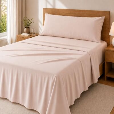 Degrees home Zestaw pościeli premium 135 x 190-3 sztuki 1 prześcieradło z gumką i 1 poszewka na poduszkę 135 x 45 szczotkowana mikrofibra (łóżko 135 makijaż) Degrees home Zestaw pościeli premium 135 x 190-3 sztuki 1 prześcieradło z gumką i 1 poszewka na poduszkę 135 x 45 szczotkowana mikrofibra (łóżko 135 makijaż)