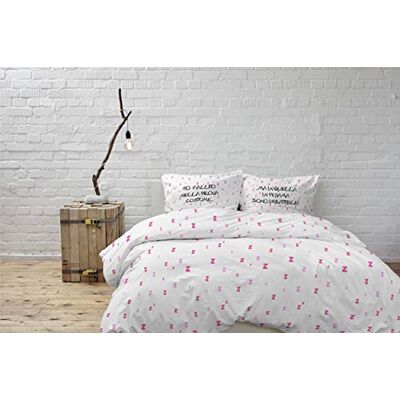 Italian Bed Linen Poszewka na kołdrę z nadrukiem cyfrowym, bawełna, Shine 12, 2 sztuki Italian Bed Linen Poszewka na kołdrę z nadrukiem cyfrowym, bawełna, Shine 12, 2 sztuki