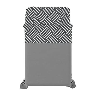 Italian Bed Linen Dafne komplet pościeli, 100% mikrofibra, Citylife Grey, małe łóżko podwójne Italian Bed Linen Dafne komplet pościeli, 100% mikrofibra, Citylife Grey, małe łóżko podwójne