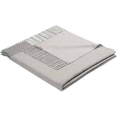 biederlack Bocasa by Pled srebrny rozmiar 130x170 cm biederlack Bocasa by Pled srebrny rozmiar 130x170 cm